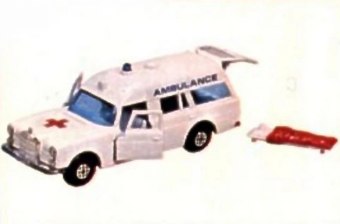 Hot Wheels Mercedes Benz Ambulance