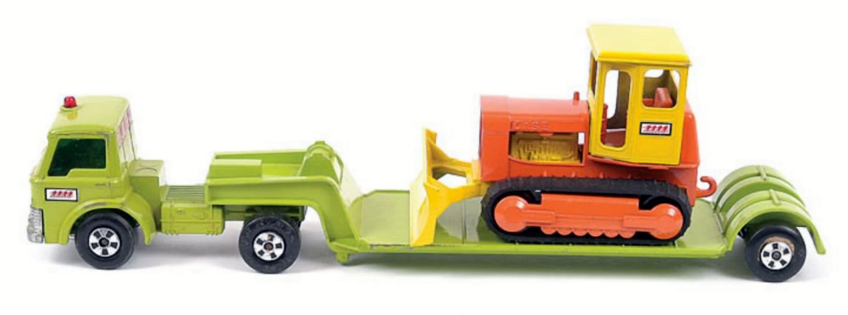 Hot Wheels Low-Rider with Bulldozer