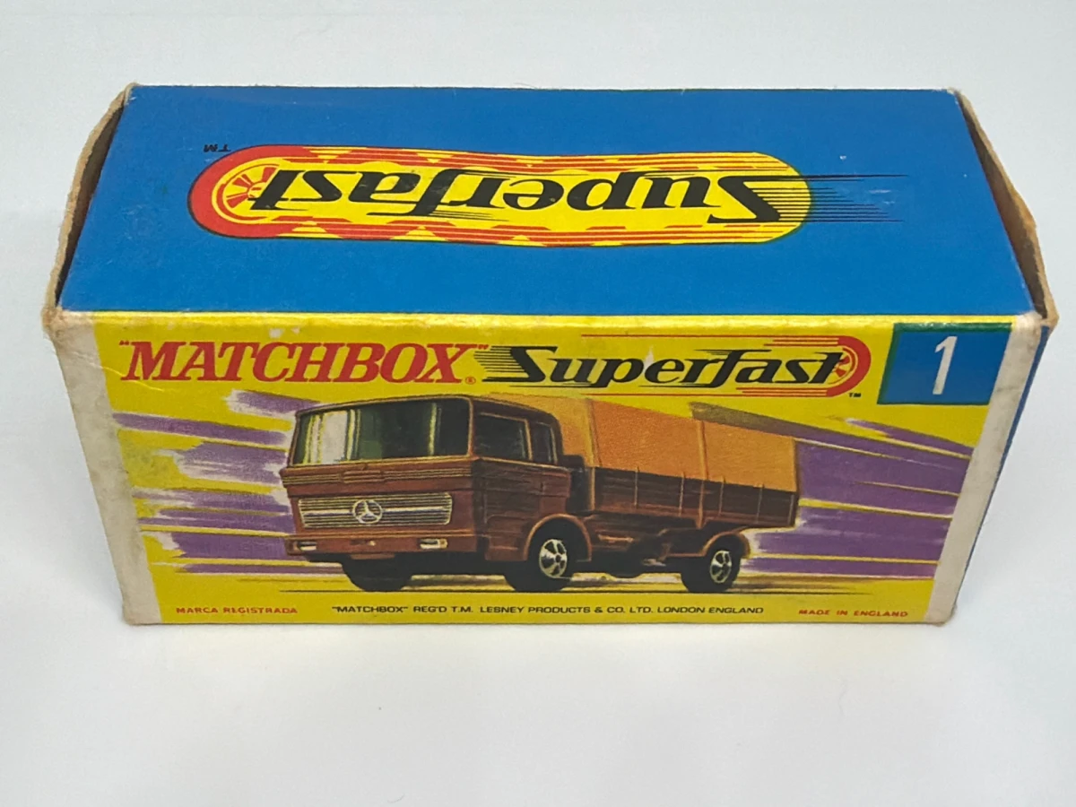 1970 Mercedes Truck Gold: Box: Image 2