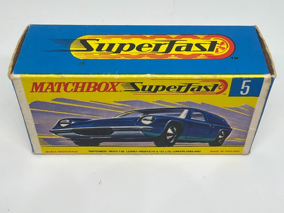 1970 Lotus Europa Blue: Box: Image 2