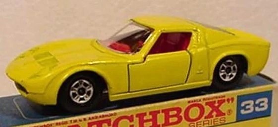 Hot Wheels Lamborghini Miura