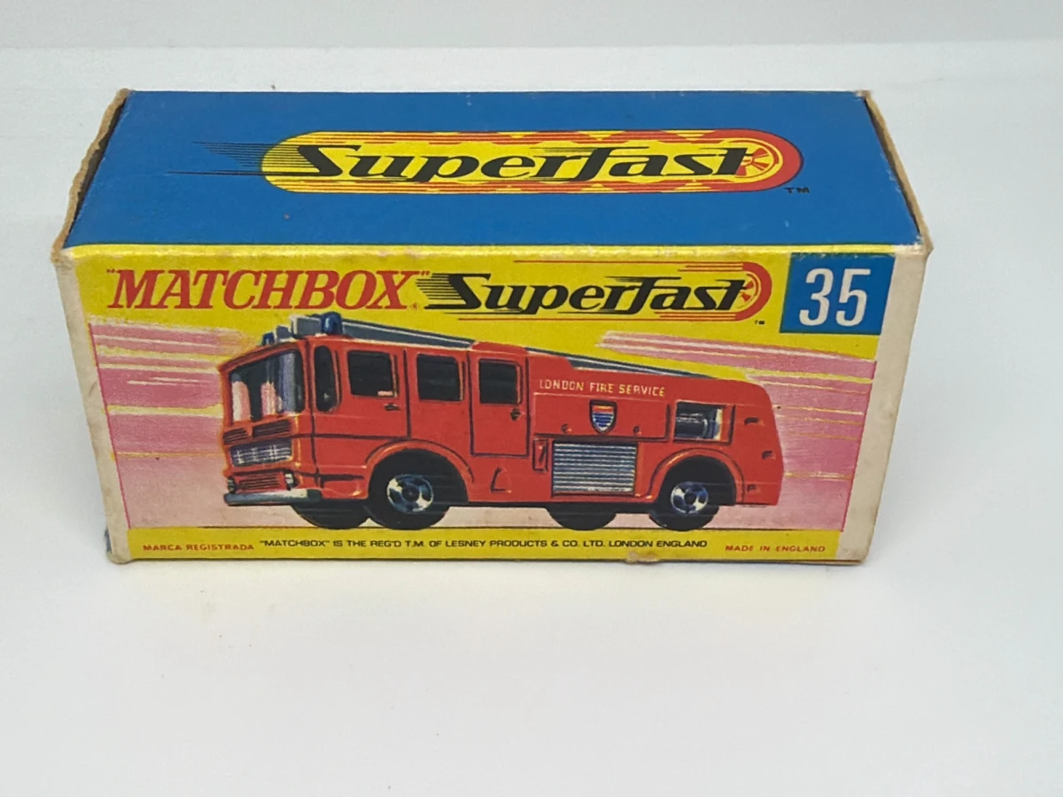 1970 Merryweather Fire Engine Red: Box: Image 2