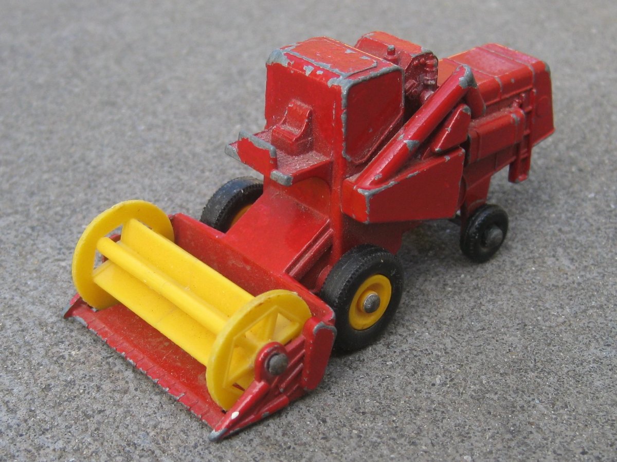 Hot Wheels Claas Combine Harvester