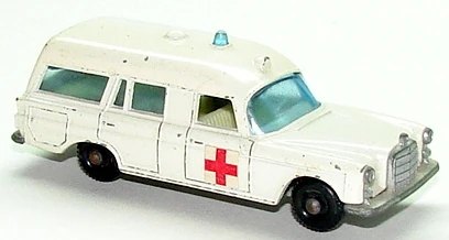 Hot Wheels Mercedes Ambulance