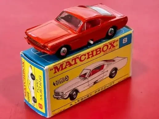 1969 Mustang Fastback Red: Box: Image 2