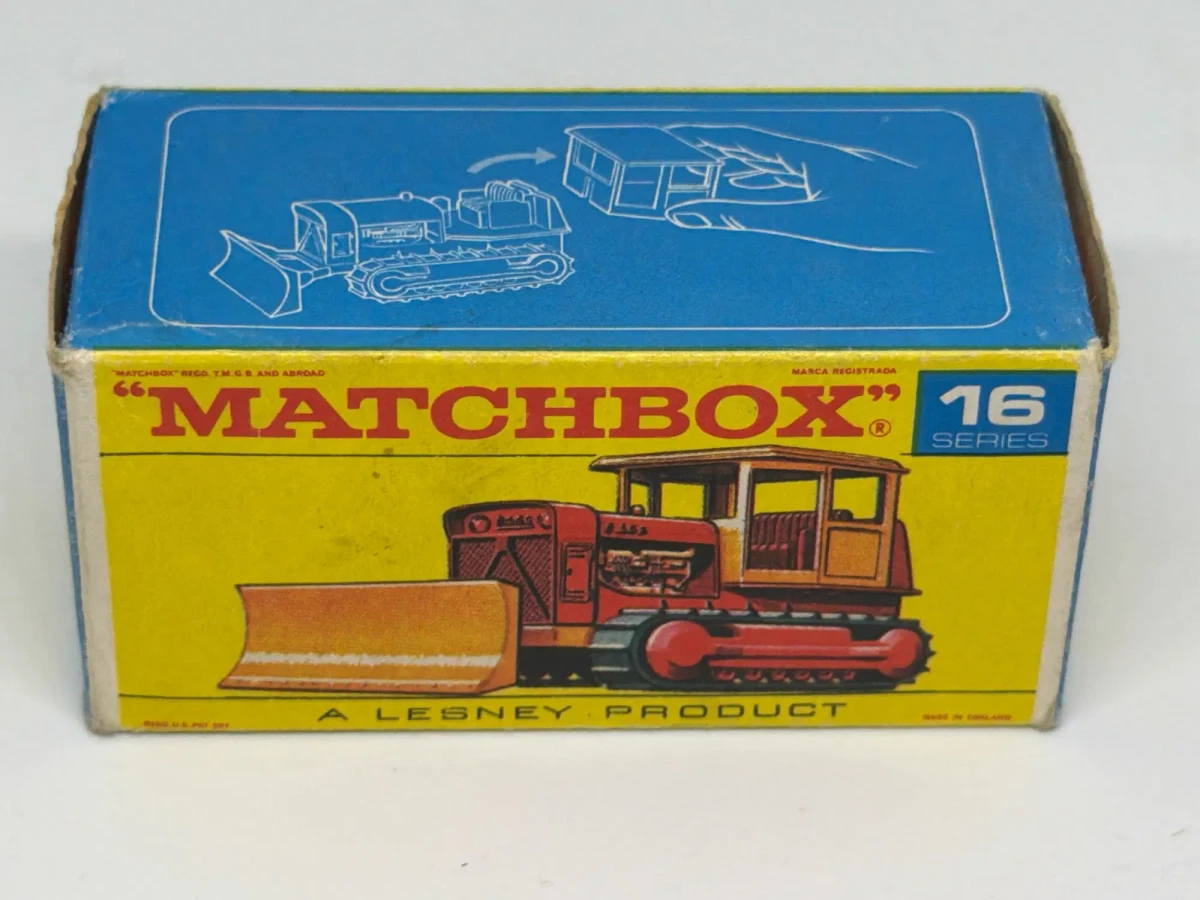 1969 Case Tractor Red: Box: Image 2