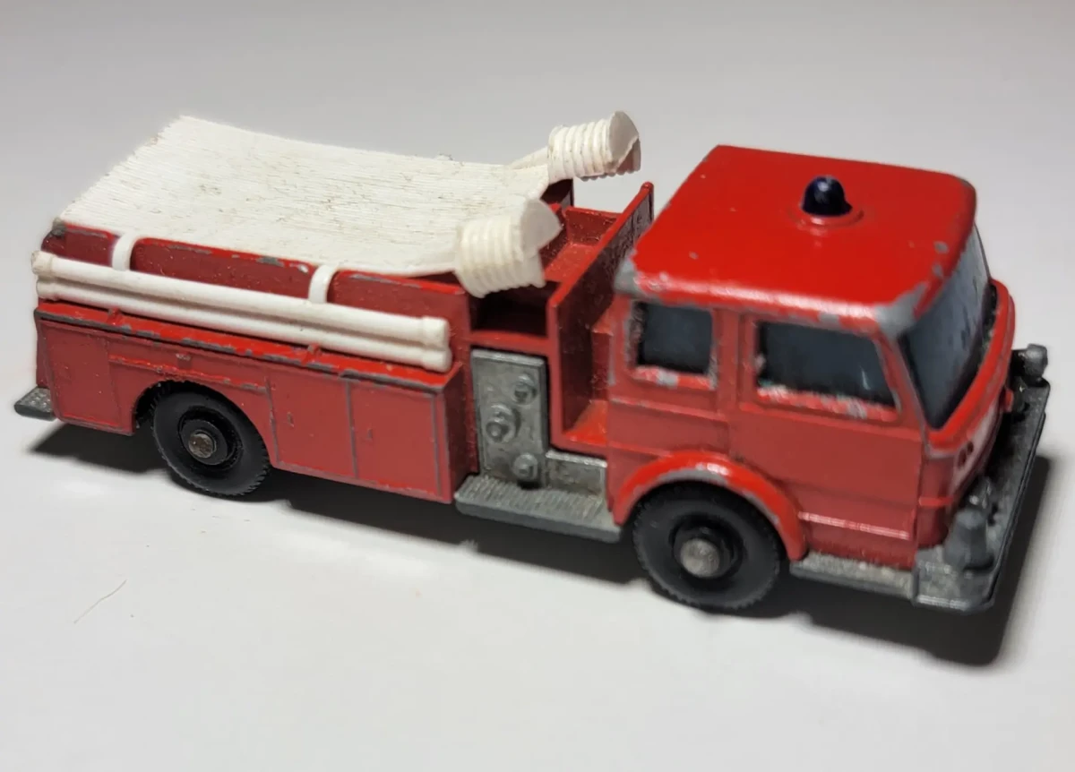 1969 Fire Pumper Truck Red: No Package: Image 2