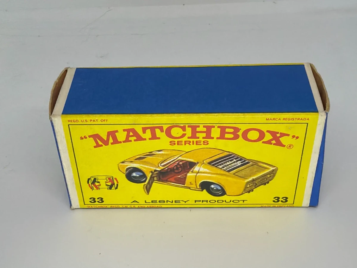 1969 Lamborghini Miura Yellow: Box: Image 2
