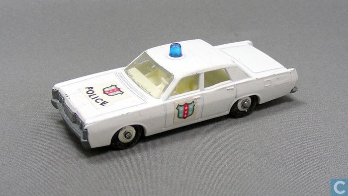 Hot Wheels Mercury (Park Lane Police Car)