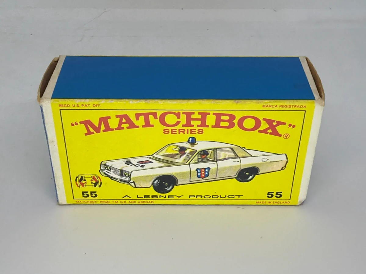 1969 Mercury (Park Lane Police Car) White: Box: Image 2