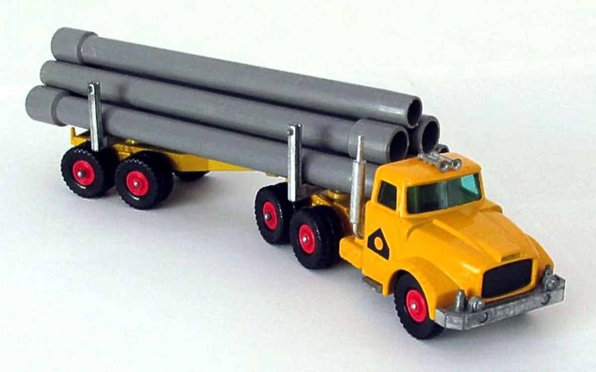 Hot Wheels Pipe Truck