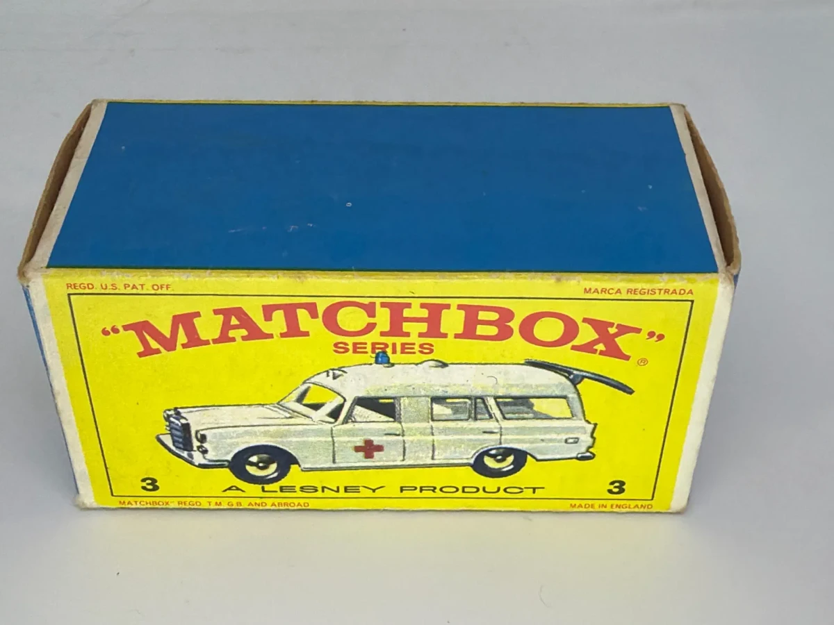 1968 Mercedes Benz Binz Ambulance White: Box: Image 3