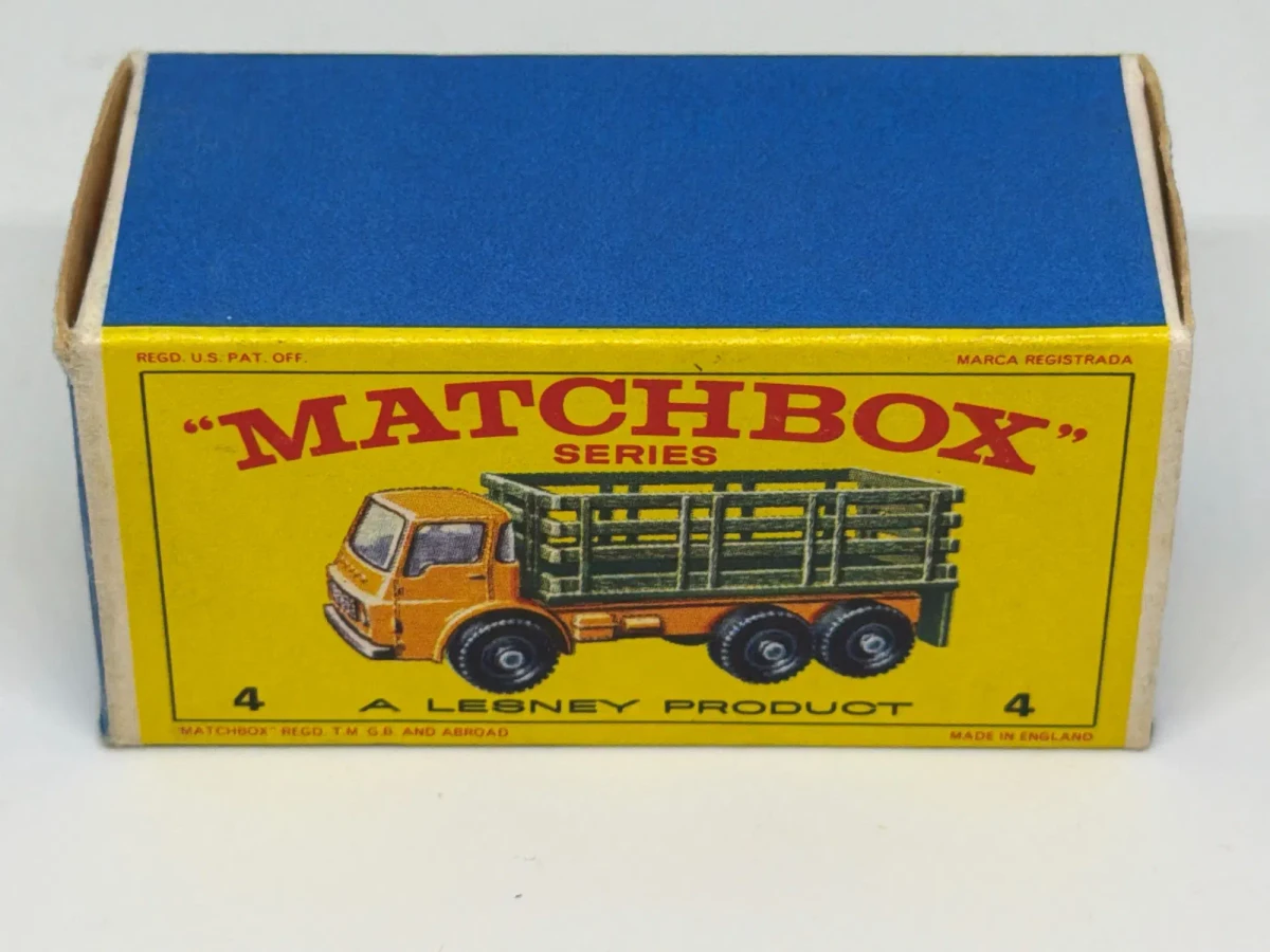 1968 Stake Truck Yellow: Box: Image 2