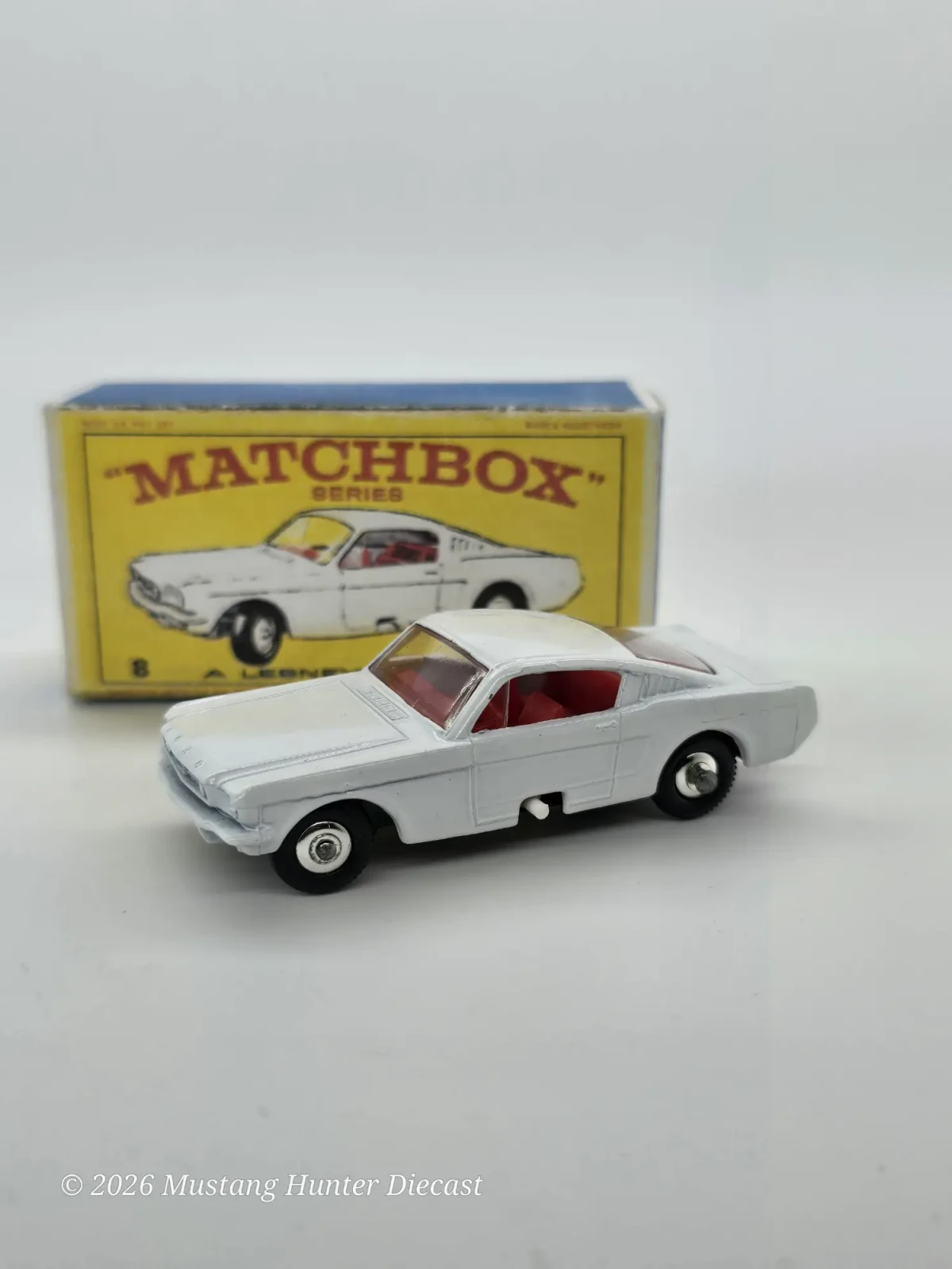 1966 Mustang Fastback White: Box: Image 2