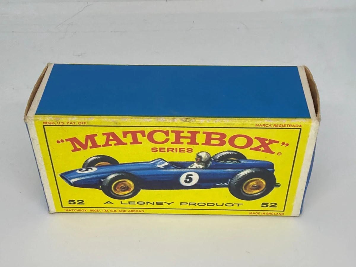 1968 Lotus Racing Car Green: Box: Image 2