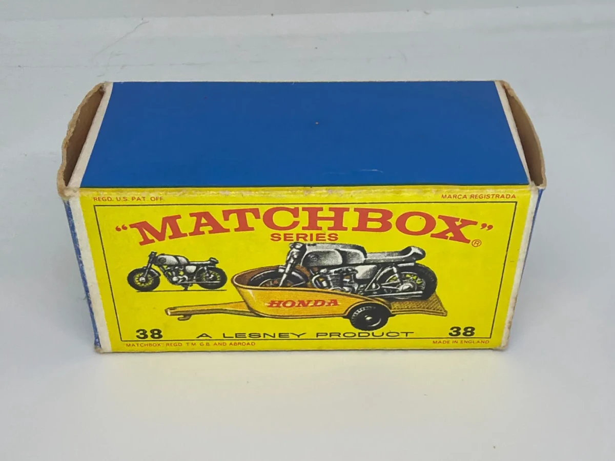 1968 Honda Motorcycle & Trailer Green: Box: Image 2
