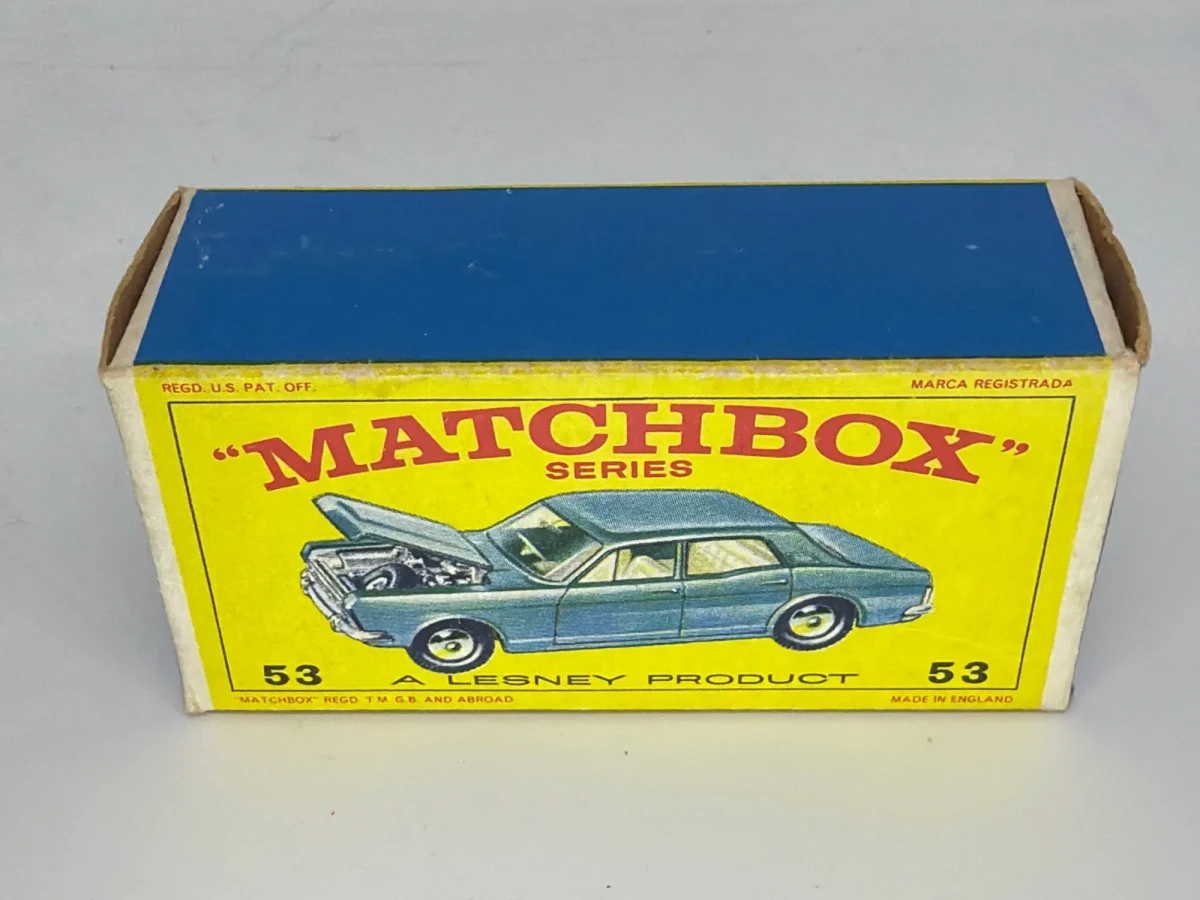 1968 Ford Zodiac Mk. IV Blue: Box: Image 2