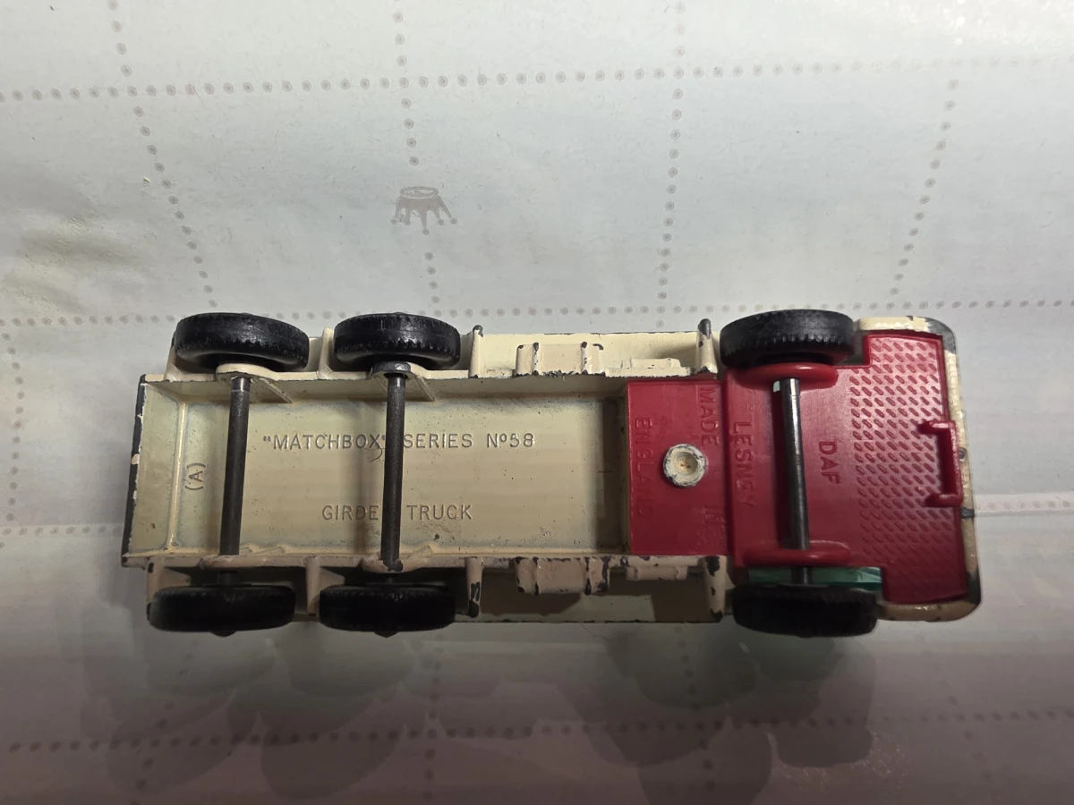 1968 DAF Girder Truck White: No Package: Image 2