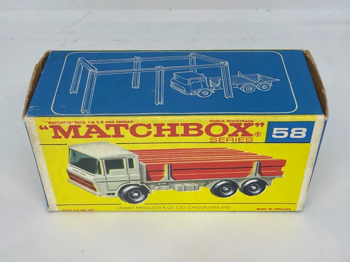 1968 DAF Girder Truck White: Box: Image 3