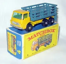 1967 Stake Truck Yellow: Box: Image 2