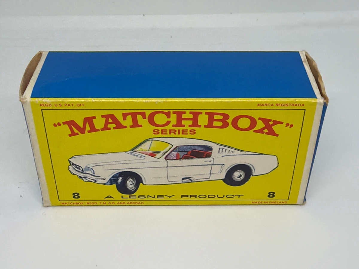 1967 Mustang Fastback White: Box: Image 3