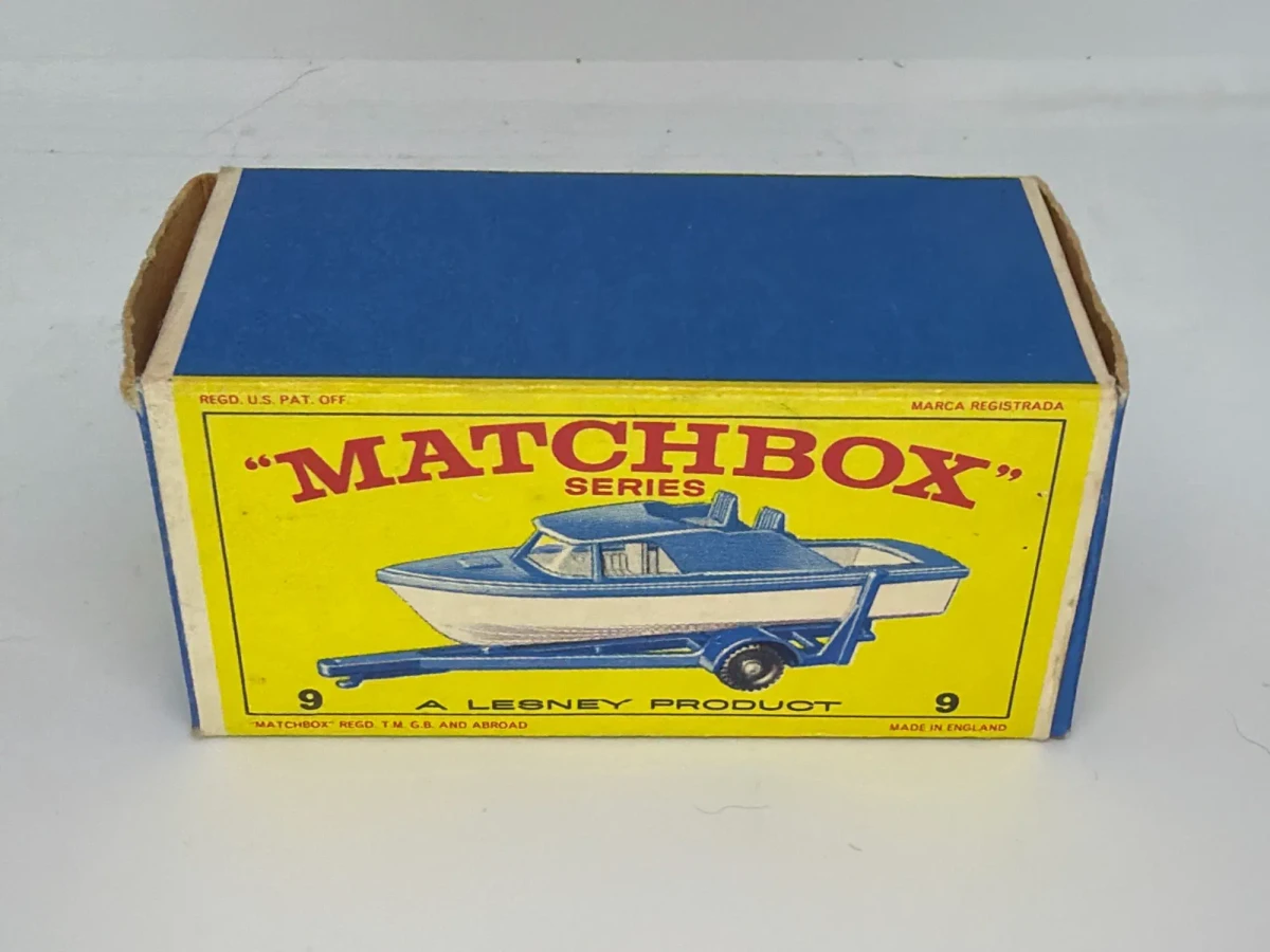 1967 Cabin Cruiser & Trailer Blue: Box: Image 2