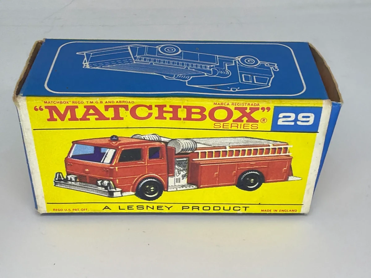 1967 Fire Pumper Truck Red: Box: Image 2