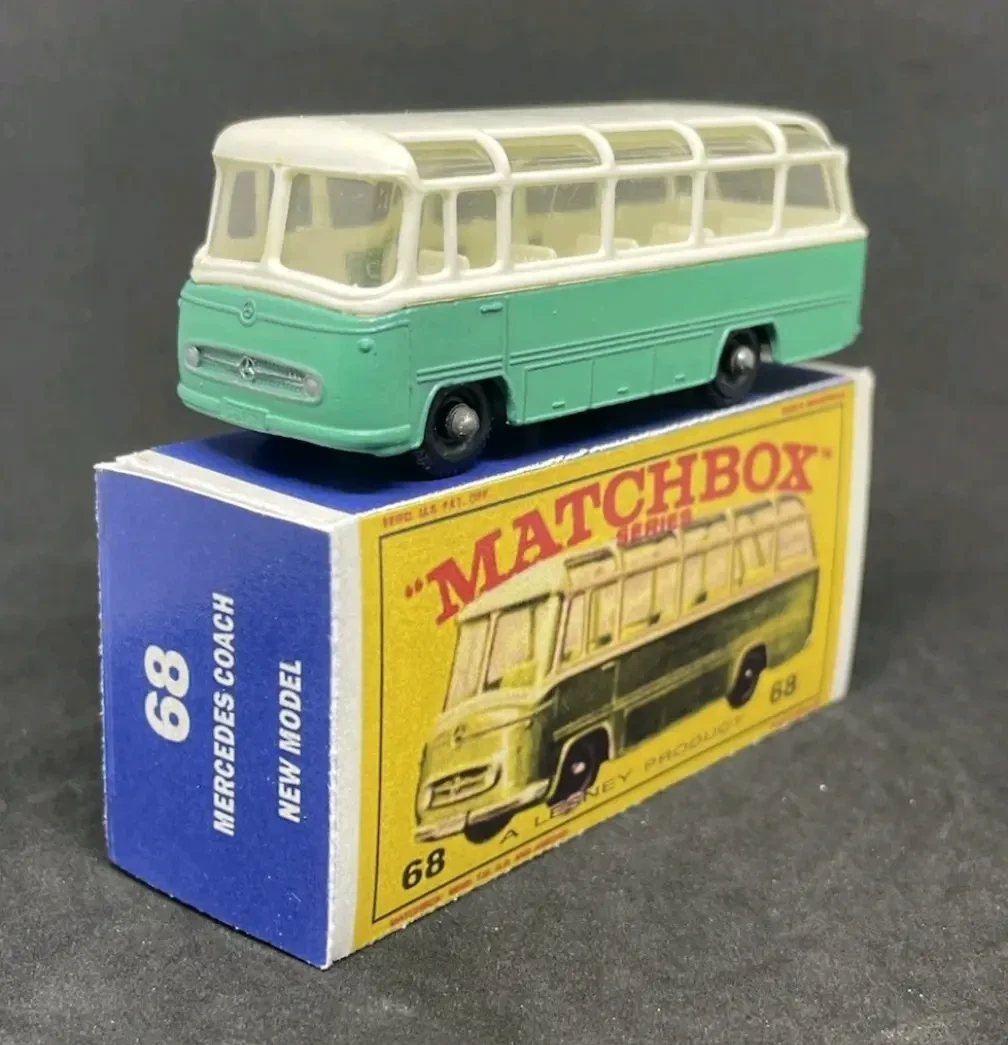 1966 Mercedes Coach Teal: Box: Image 2