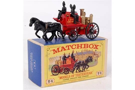 Hot Wheels Shand-Mason Horse-Drawn Fire Engine