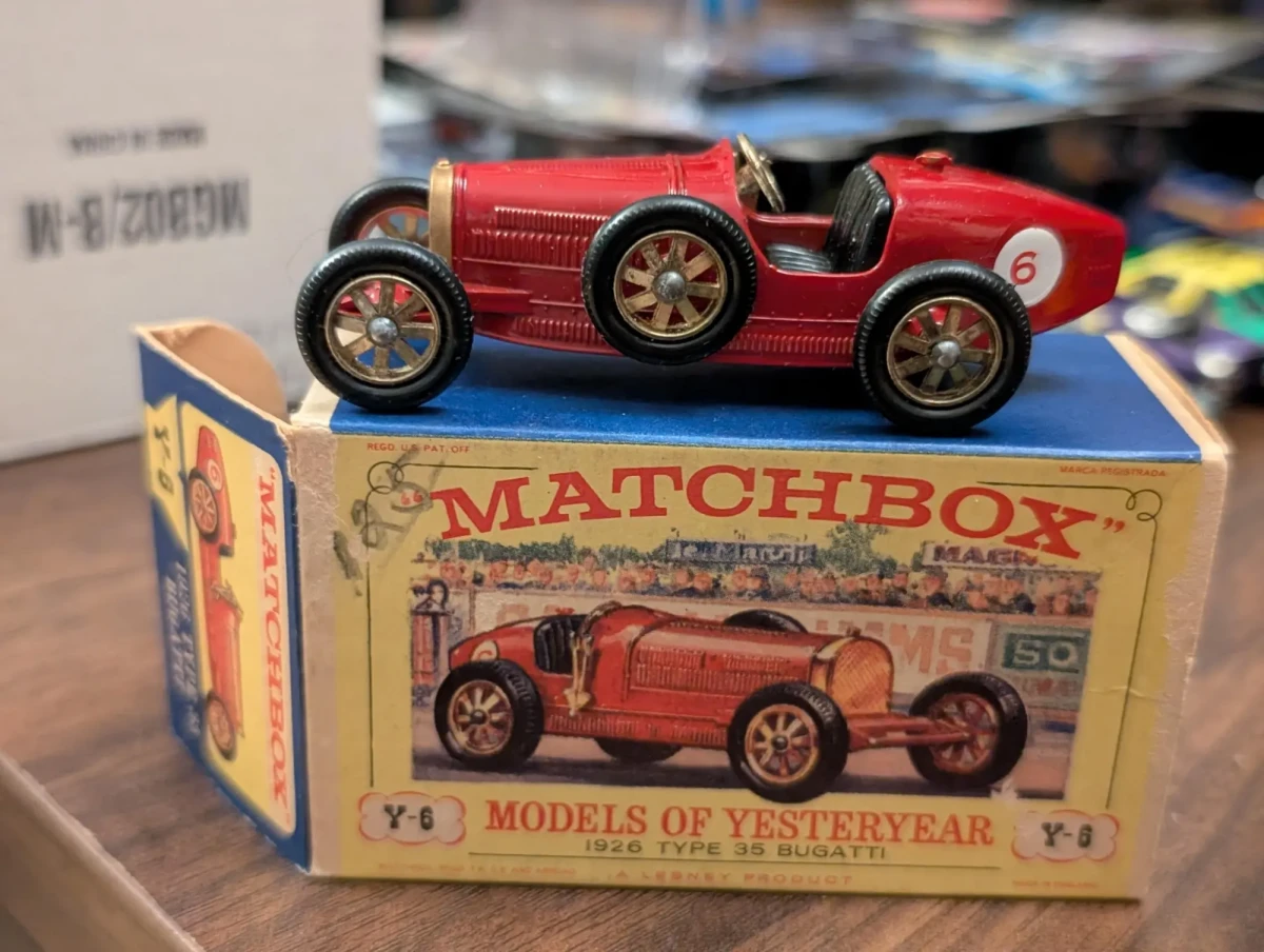 1966 1926 Type 35 Bugatti Red: Box: Image 2