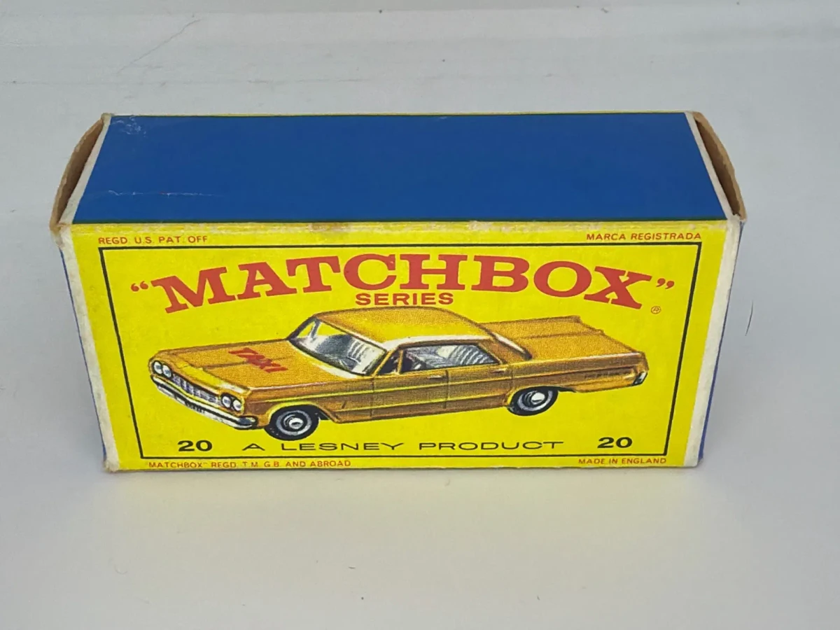 1965 Chevrolet Impala Taxi Yellow: Box: Image 2