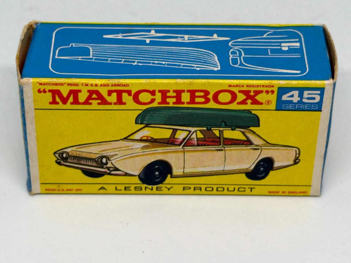 1965 Ford Corsair with Boat Yellow: Box: Image 2