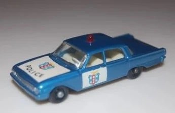 Hot Wheels Ford Fairlane Police Car