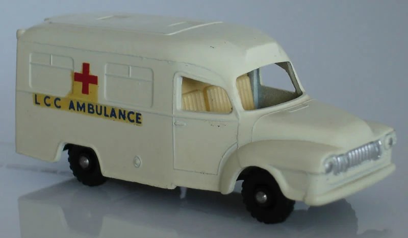 Hot Wheels Bedford Ambulance