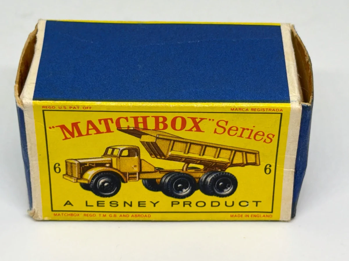 1959 Euclid Dump Truck Yellow: Box: Image 2