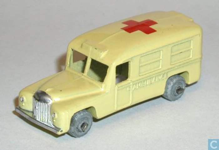 Hot Wheels Daimler Ambulance