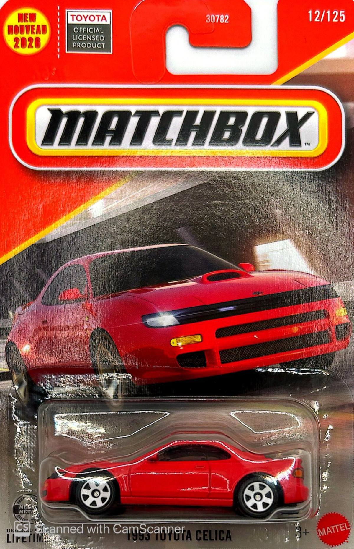 2026 1993 Toyota Celica Red: Long Card: Image 2