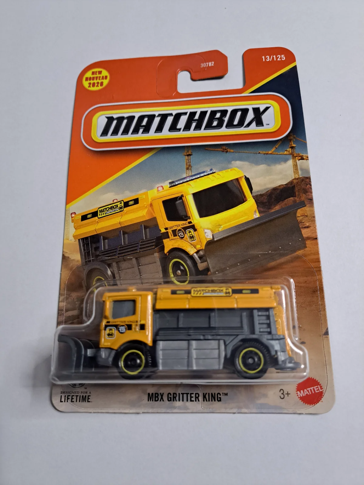 2026 MBX Gritter King Yellow: Long Card: Image 3