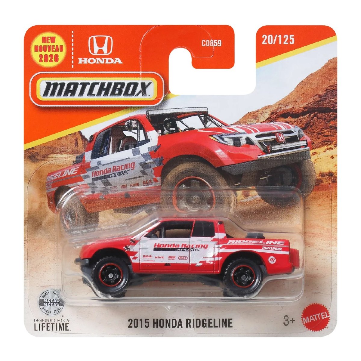 Hot Wheels 2015 Honda Ridgeline