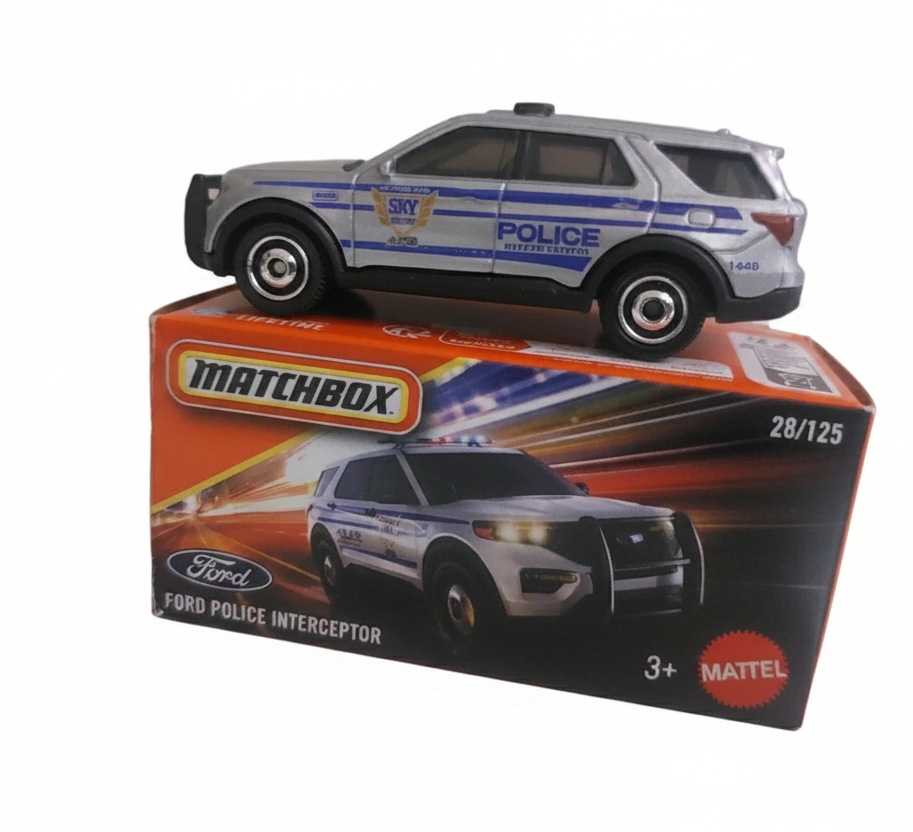 2026 Ford Police Interceptor Silver: Box: Image 3
