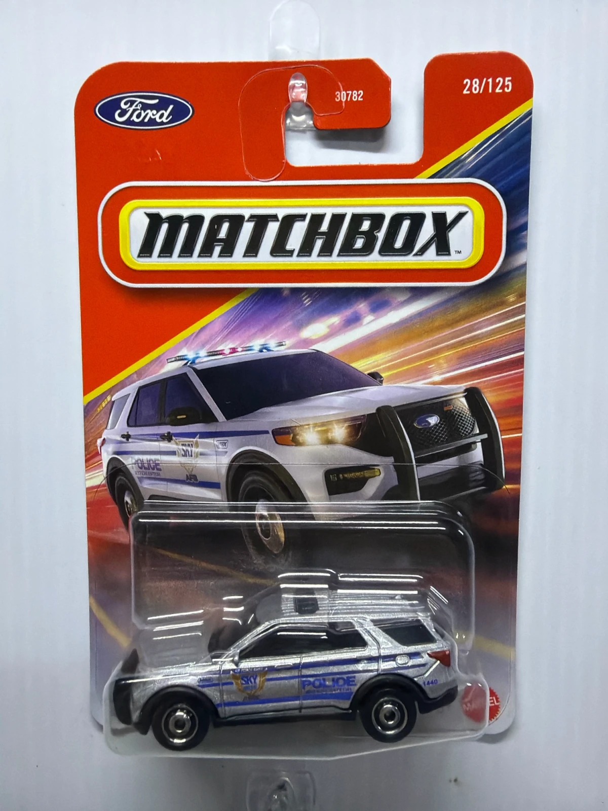 2026 Ford Police Interceptor Silver: Long Card: Image 2