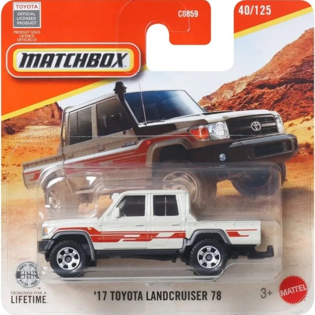 Hot Wheels 17 Toyota Land Cruiser 78