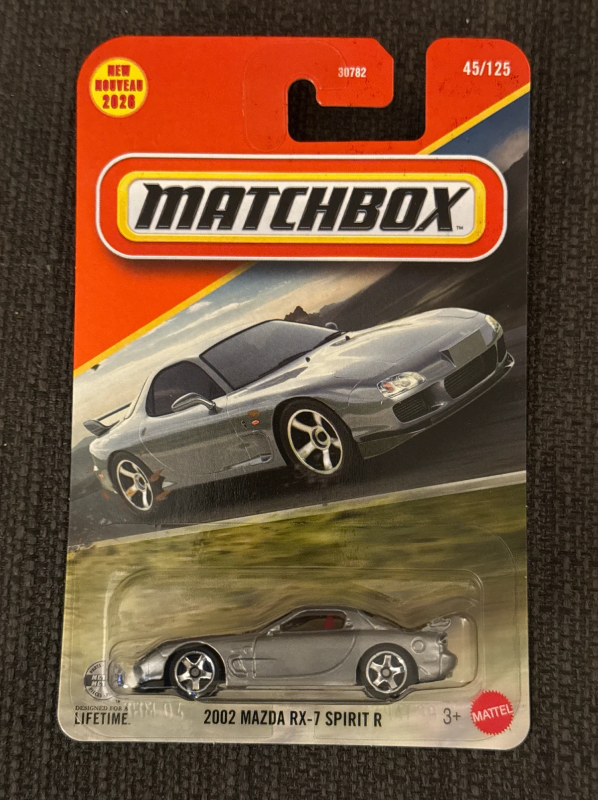 2026 2002 Mazda RX-7 Spirit R Silver: Long Card: Image 3