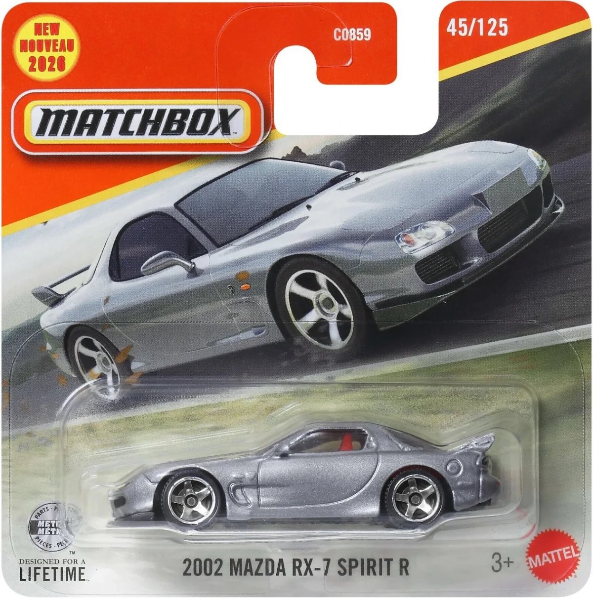 Hot Wheels 2002 Mazda RX-7 Spirit R(New)