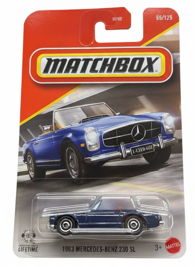 2026 1963 Mercedes-Benz 230 SL Blue: Long Card: Image 3
