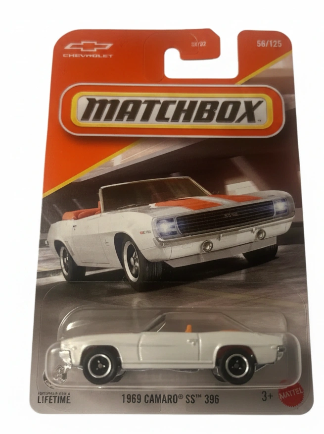 2026 1969 Camaro SS-396 White: Long Card: Image 3
