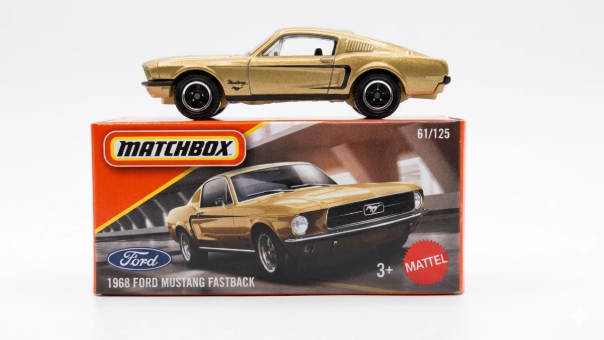 2026 1968 Ford Mustang Fastback Beige: Box: Image 2