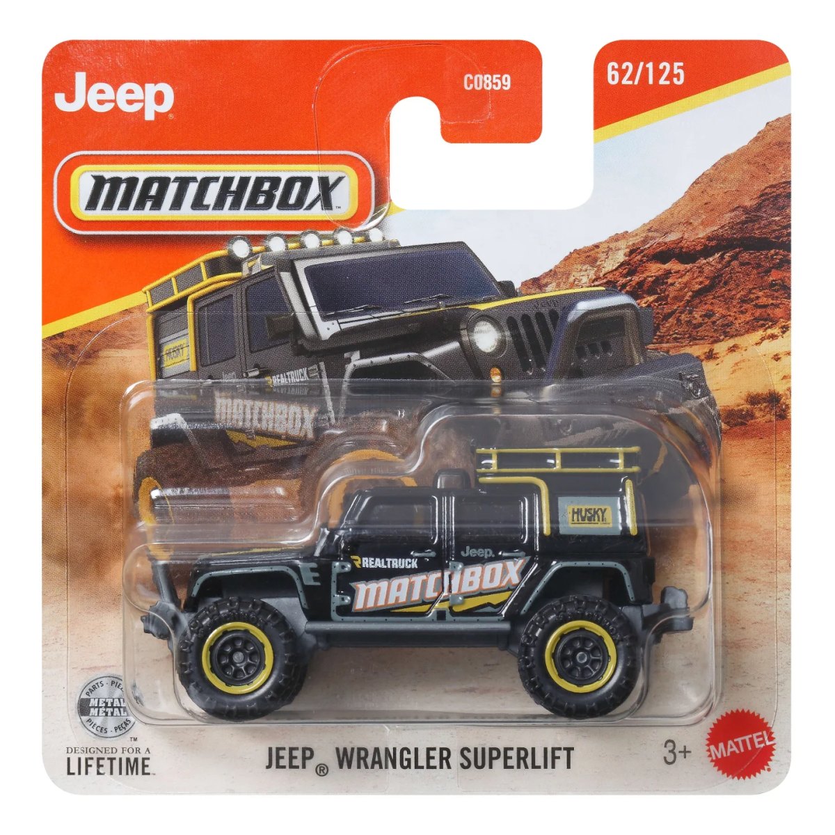 Hot Wheels Jeep Wrangler Superlift