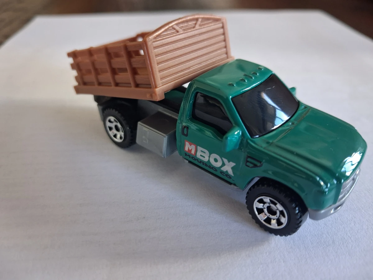 2026 Ford F-350 Stake Bed Truck Blue: Image 2