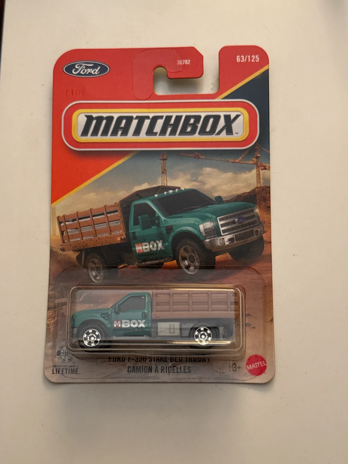 2026 Ford F-350 Stake Bed Truck Blue: Long Card: Image 3